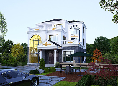 鄉(xiāng)村建房設(shè)計圖，簡歐風(fēng)格，經(jīng)典傳承，房屋設(shè)計圖!