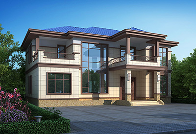 農村別墅設計圖，白墻青瓦，新中式風格建筑你愛了嗎？