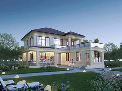 農村自建房設計圖，現(xiàn)代風格，夠住好看還省錢！