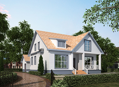 好房子才能讓人住的安心，農(nóng)村美式一層自建房