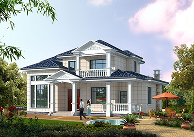 30萬自建歐式兩層大別墅，高端，大氣，上檔次！