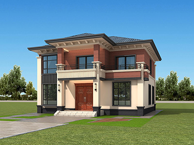 一套美觀實(shí)用農(nóng)村小別墅，人見人愛，時(shí)尚漂亮30萬左右建造