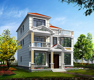 鄉(xiāng)村三層別墅設(shè)計(jì)圖，最新設(shè)計(jì)，快來看看吧！