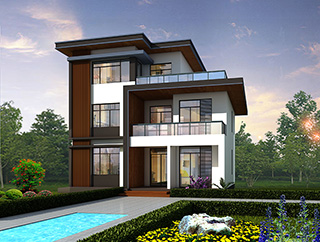 農(nóng)村三層別墅設(shè)計(jì)圖，低調(diào)中透露著一絲高貴，歐式別墅！