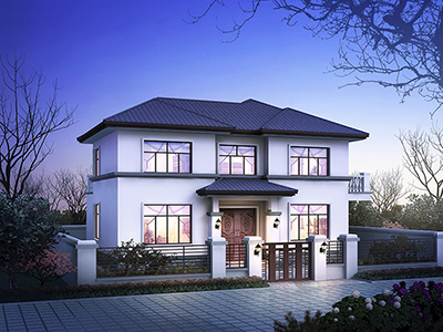 農村二層別墅設計圖，您真正需要的別墅設計!