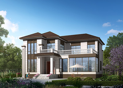 農(nóng)村二層大別墅，歐式風(fēng)格，簡約大氣上檔次！