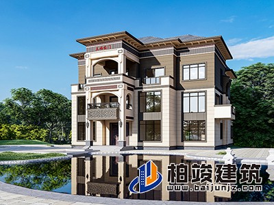 別墅三層蓋房設(shè)計圖紙及效果圖，更加獨(dú)特的別墅。