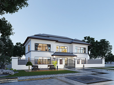 新經(jīng)濟農(nóng)村別墅，這套20萬就能建。