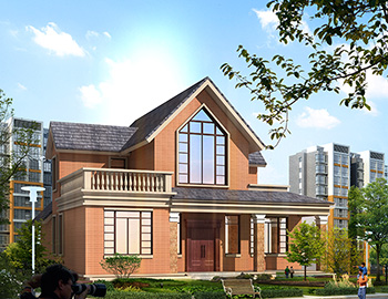 自建房設(shè)計圖紙，這般氣質(zhì)的房子建棟在老家，面子里子都有了