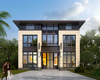 二層別墅設(shè)計(jì)圖，家鄉(xiāng)的根情懷。