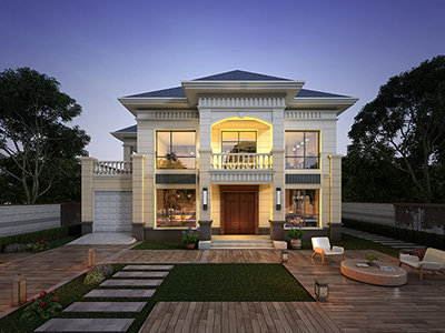 中式農(nóng)村房屋設(shè)計(jì)，傳承著中國(guó)的傳統(tǒng)美德