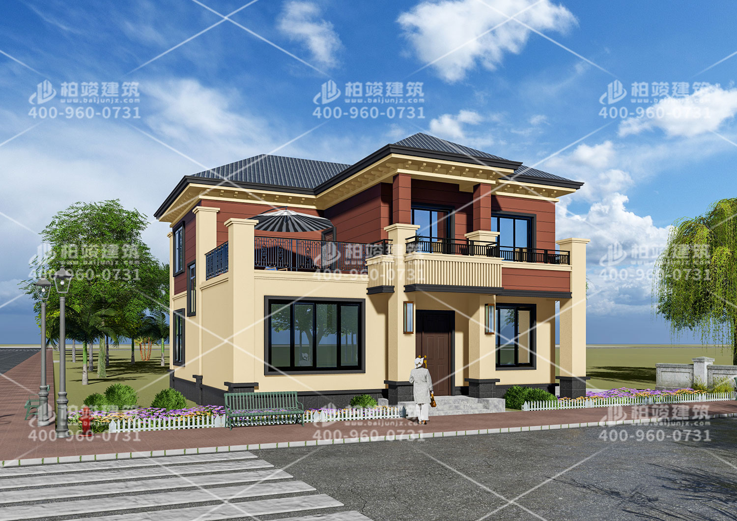 廣東李總定制的專屬別墅，豪華清爽大別墅