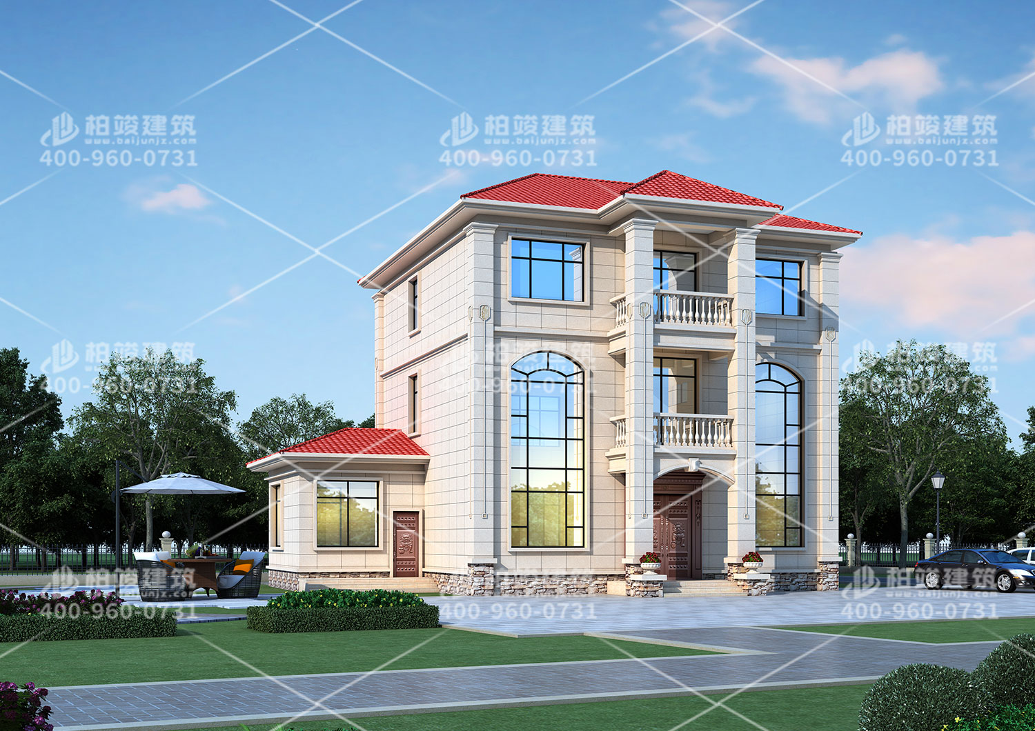 廣西徐總定制專屬歐式三層別墅。