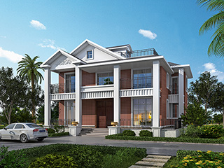 美國(guó)別墅是什么樣的。