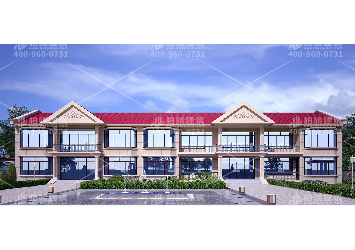 北京黃總定制別墅，私人花園一般的感覺。