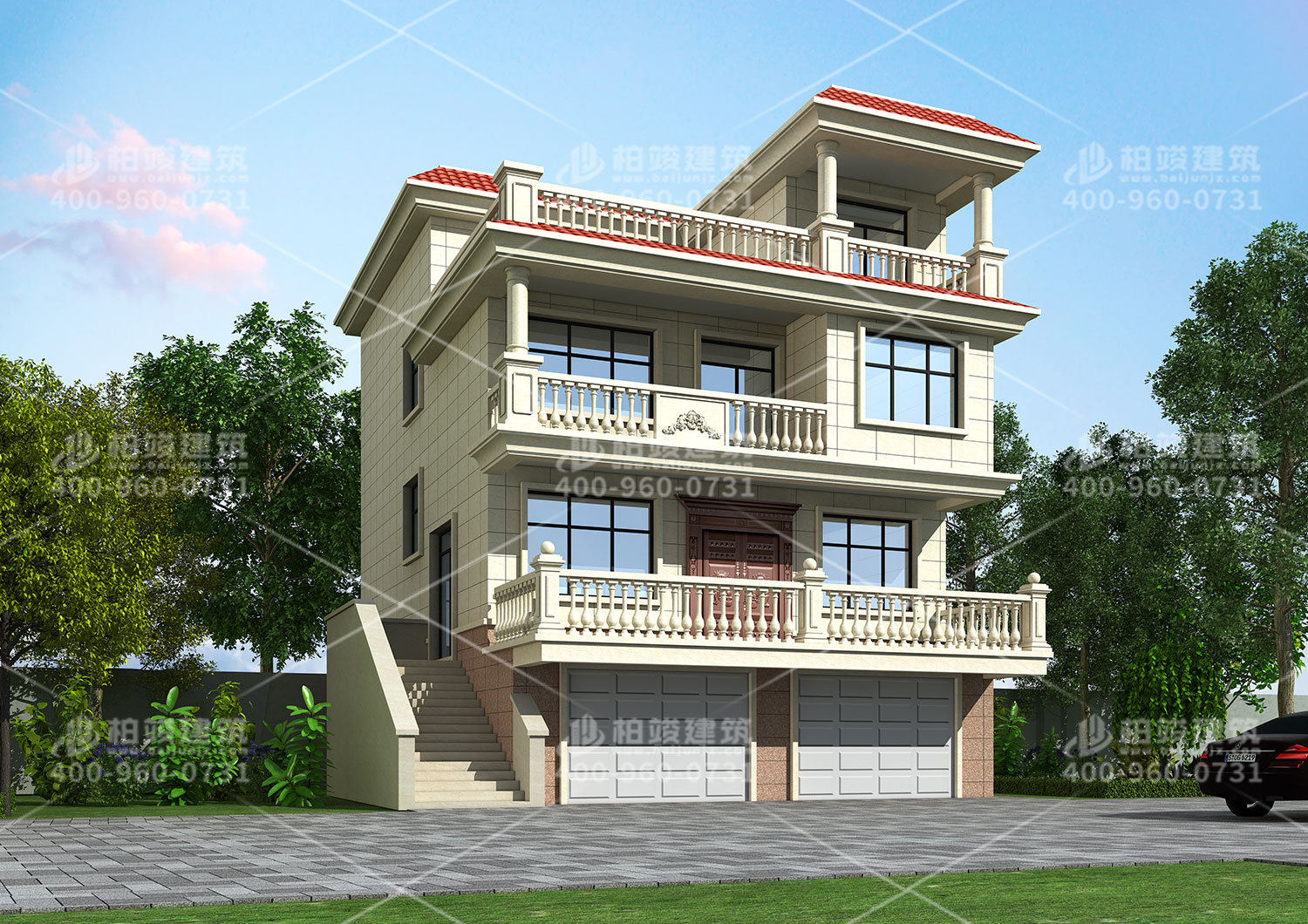 不一樣的地基，建筑不一樣的新農(nóng)村房子設(shè)計(jì)。