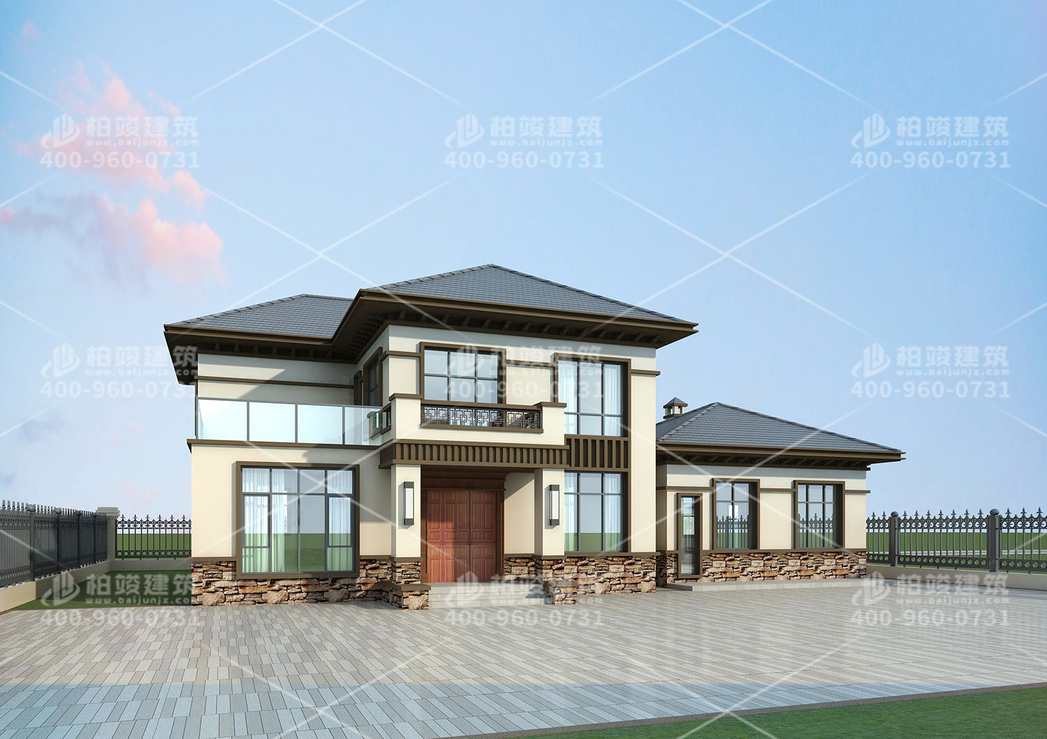 現(xiàn)代風(fēng)格別墅設(shè)計圖，年輕人的最愛。