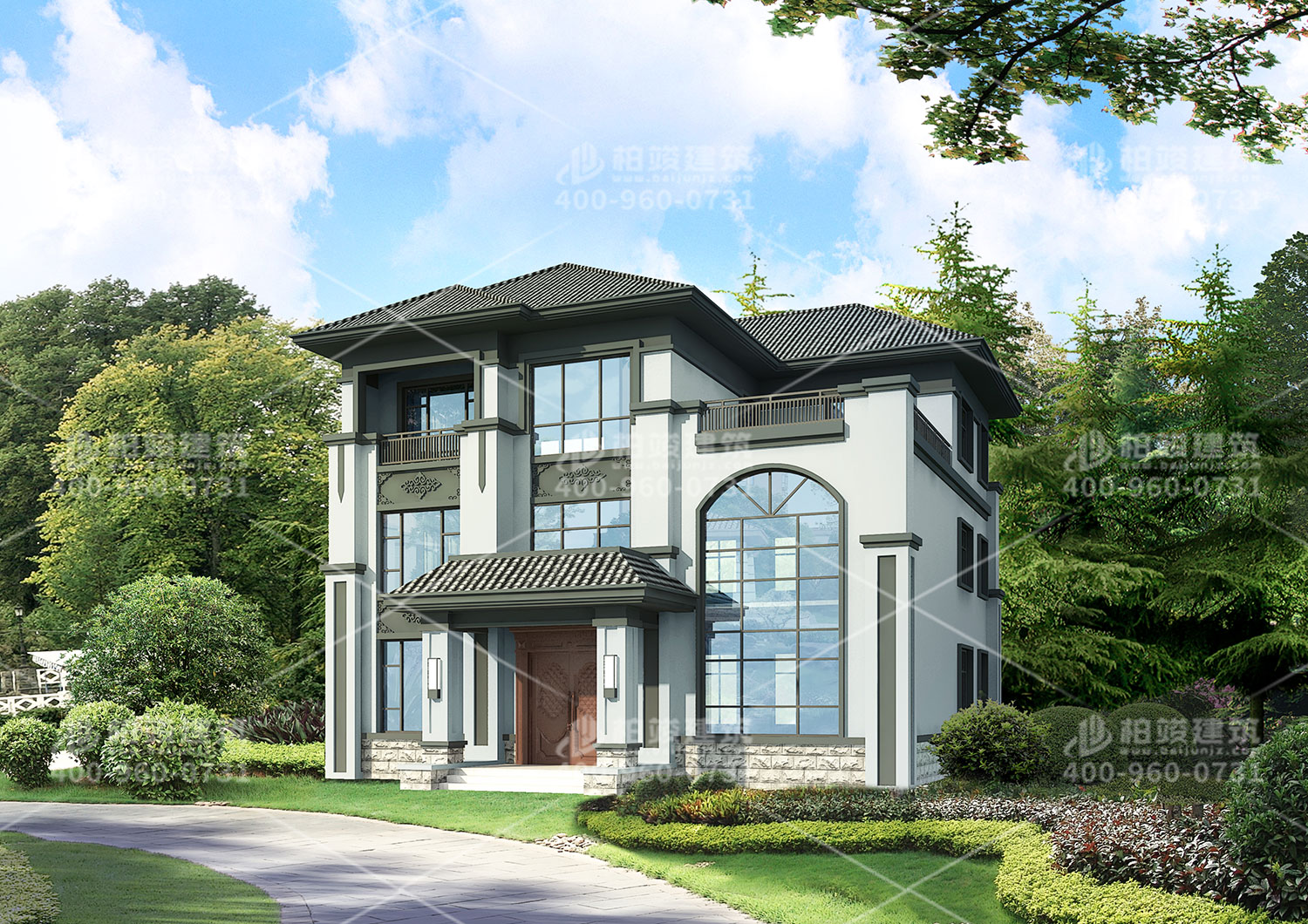 農(nóng)村從土房到別墅設(shè)計(jì)圖的過(guò)程。