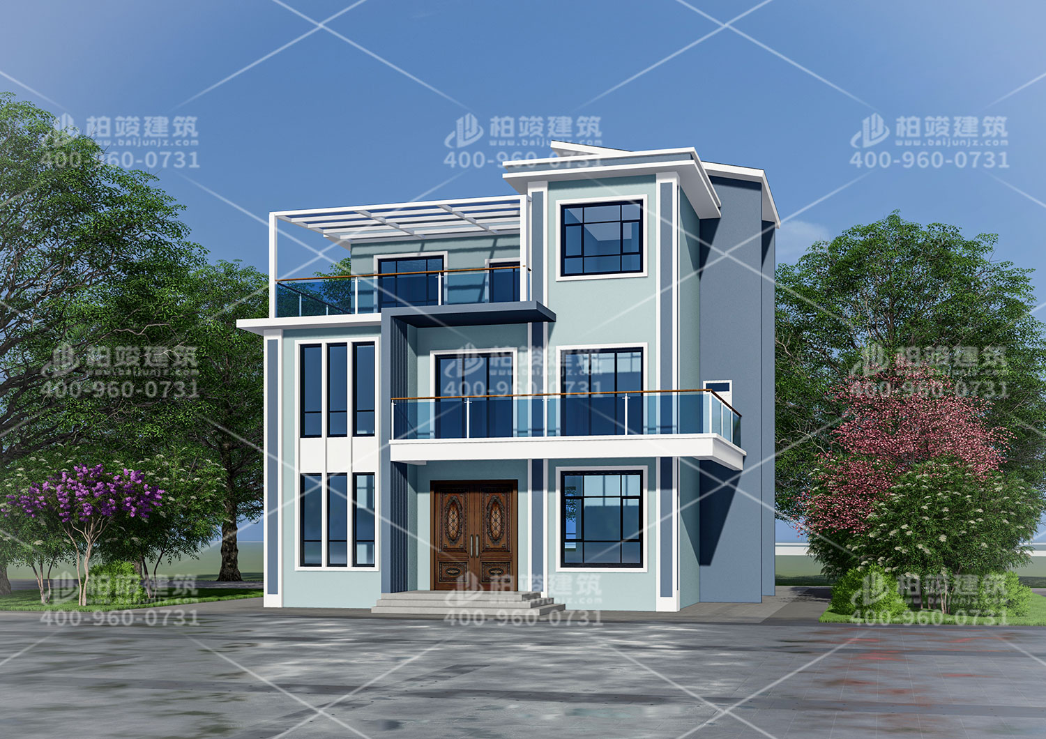 農(nóng)村小別墅設(shè)計(jì)圖紙，豪華別墅的經(jīng)典。