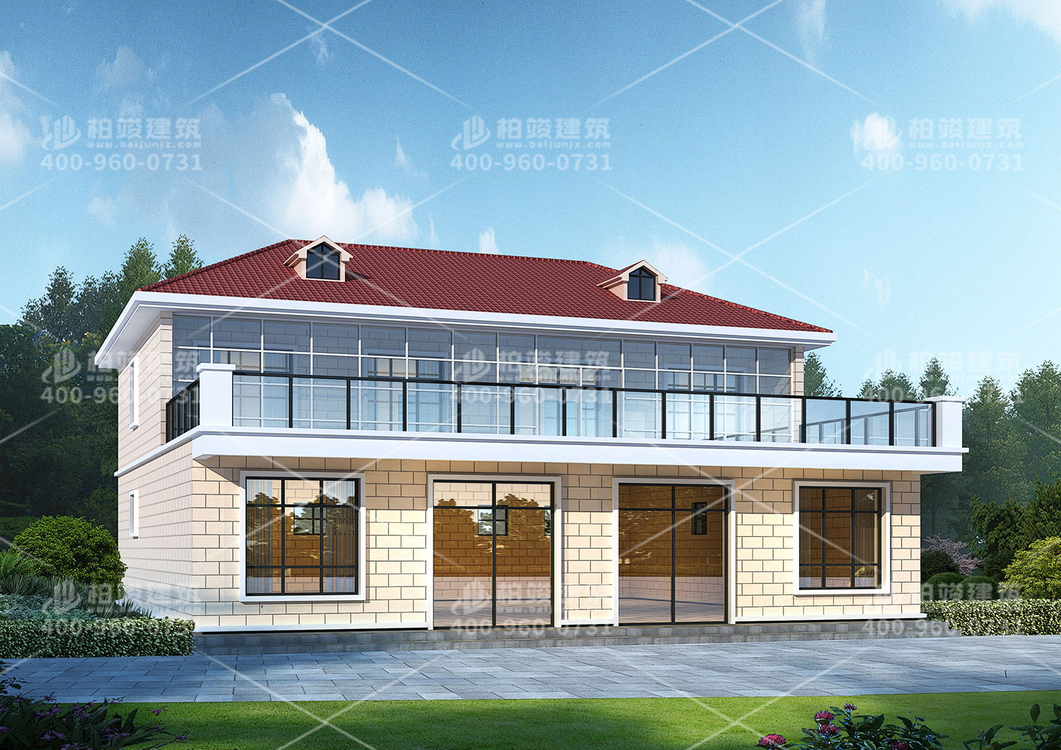 農(nóng)村二層實(shí)用自建房設(shè)計(jì)，外觀美麗內(nèi)部舒服。