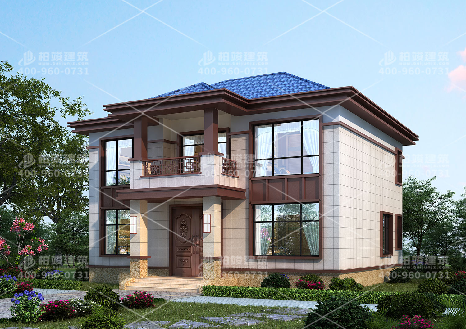 帶陽臺三層自建房，晾曬空間足。