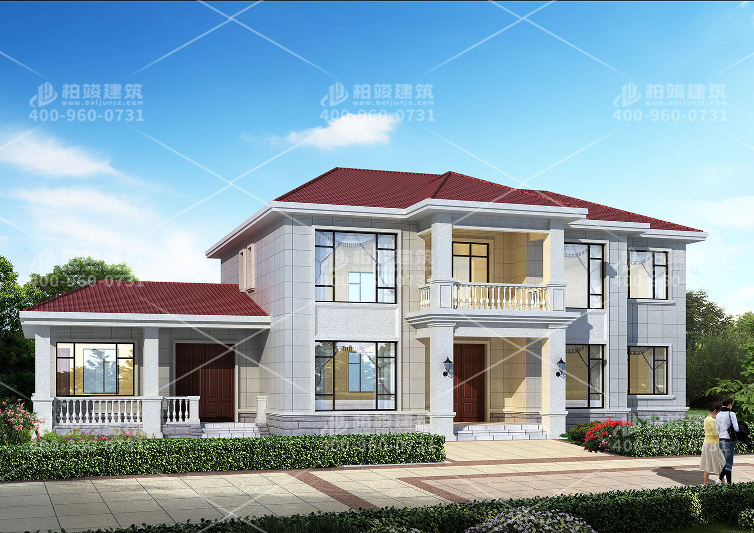 歐式風(fēng)格自建房設(shè)計，農(nóng)村建房也是一種浪漫。