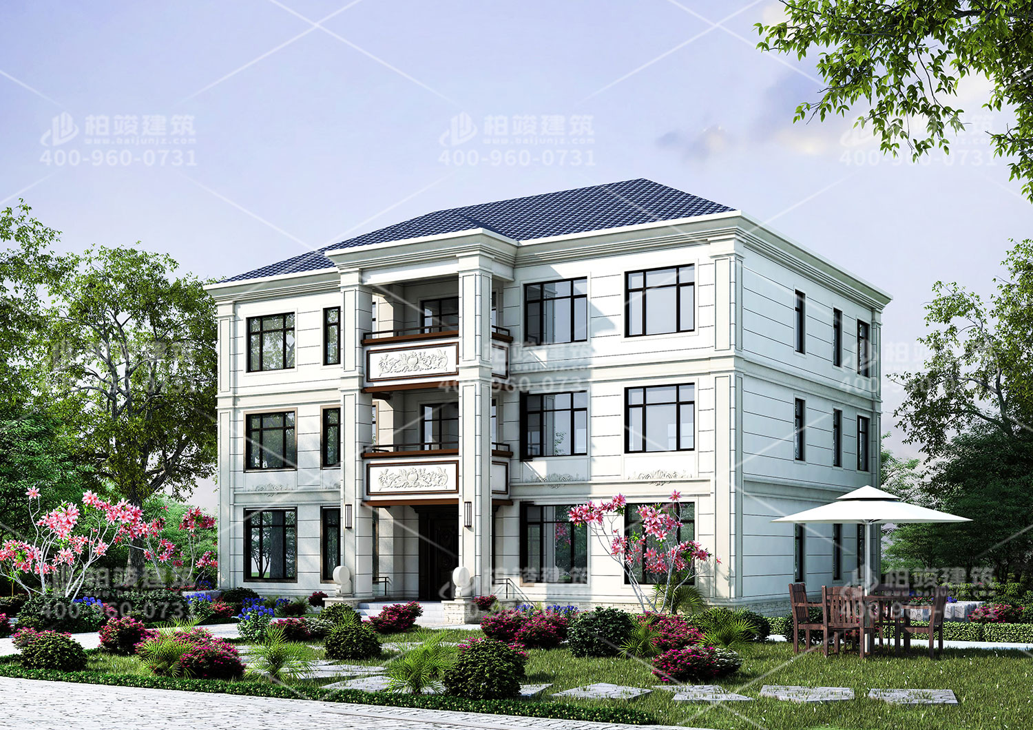 三層別墅設(shè)計圖，讓你的建房變的簡單而舒適。