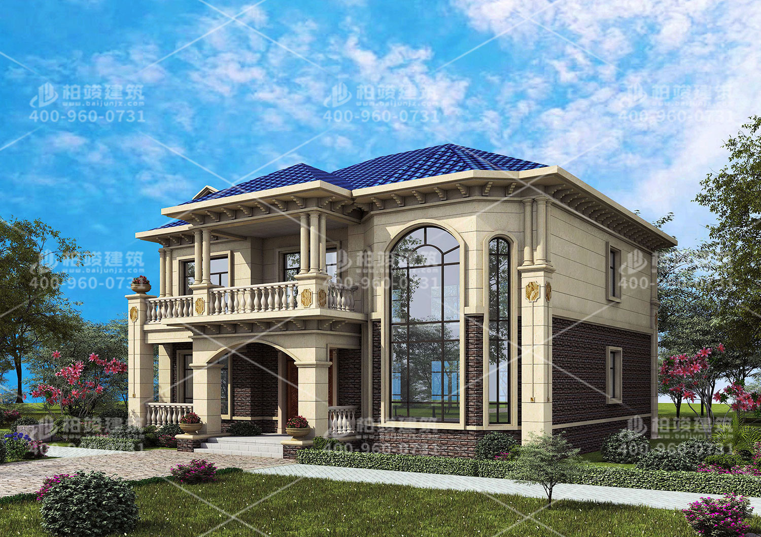 100平左右自建房，舒服又實惠。