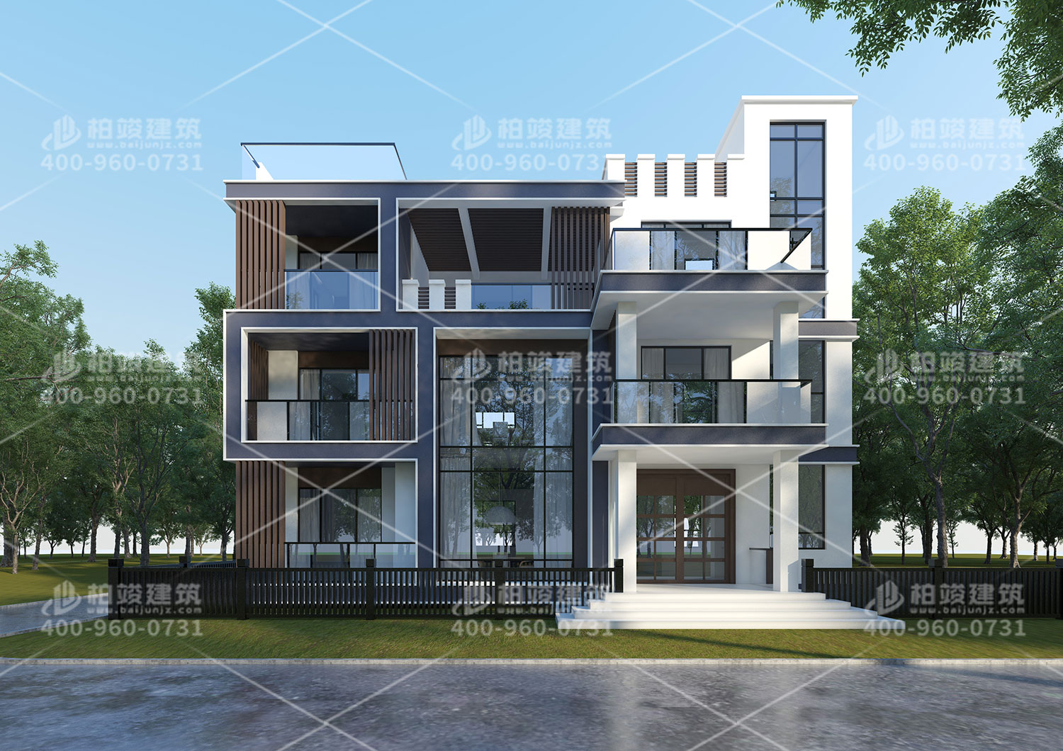 現(xiàn)代風(fēng)格別墅設(shè)計(jì)，年輕人喜歡的時(shí)髦別墅。