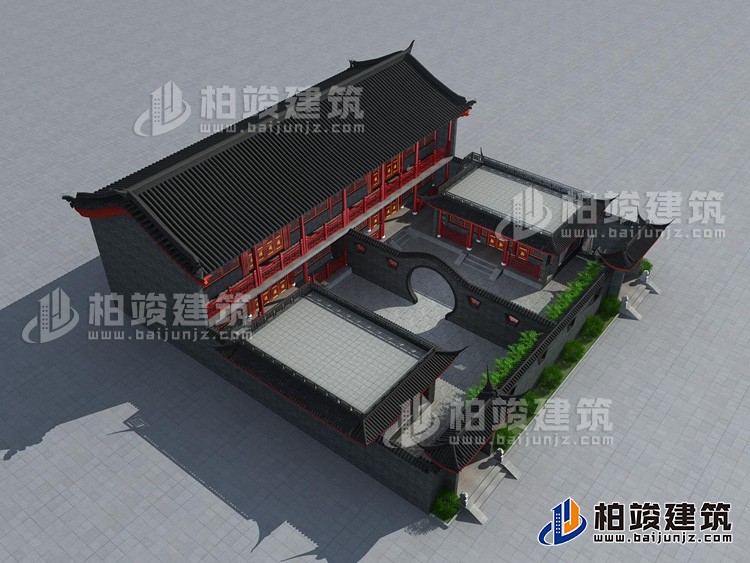 農(nóng)村四合院設(shè)計圖及效果圖，百萬人的選擇。