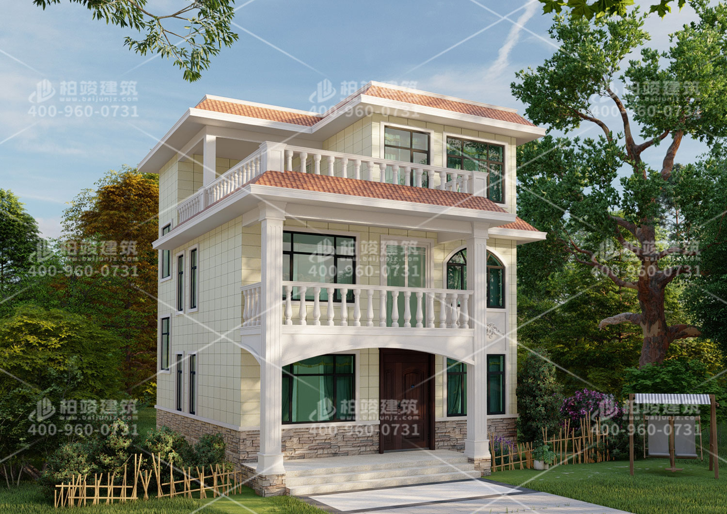 廣東歐總定制歐式三層別墅設(shè)計(jì)圖及效果圖。