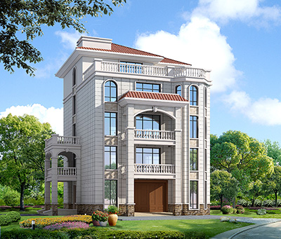 五層簡單新農(nóng)村房屋設(shè)計(jì)圖紙，造價(jià)低，適合農(nóng)村自建