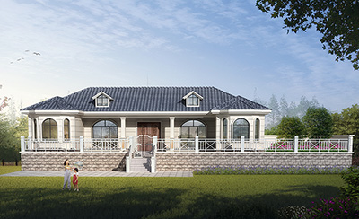 一層別墅設(shè)計(jì)圖紙及效果圖大全 造價(jià)20萬